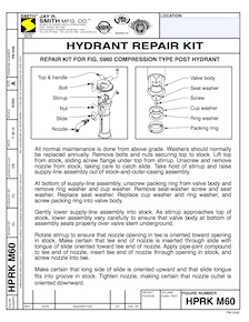 5965 Compression-Type Non-Freeze Hydrant, 3/4-1 Connections - Jay R. Smith  Mfg. Co.
