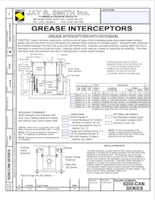 Grease Interceptor & Grease Trap Solutions - Commercial, Restaurants - Jay  R. Smith Mfg. Co.