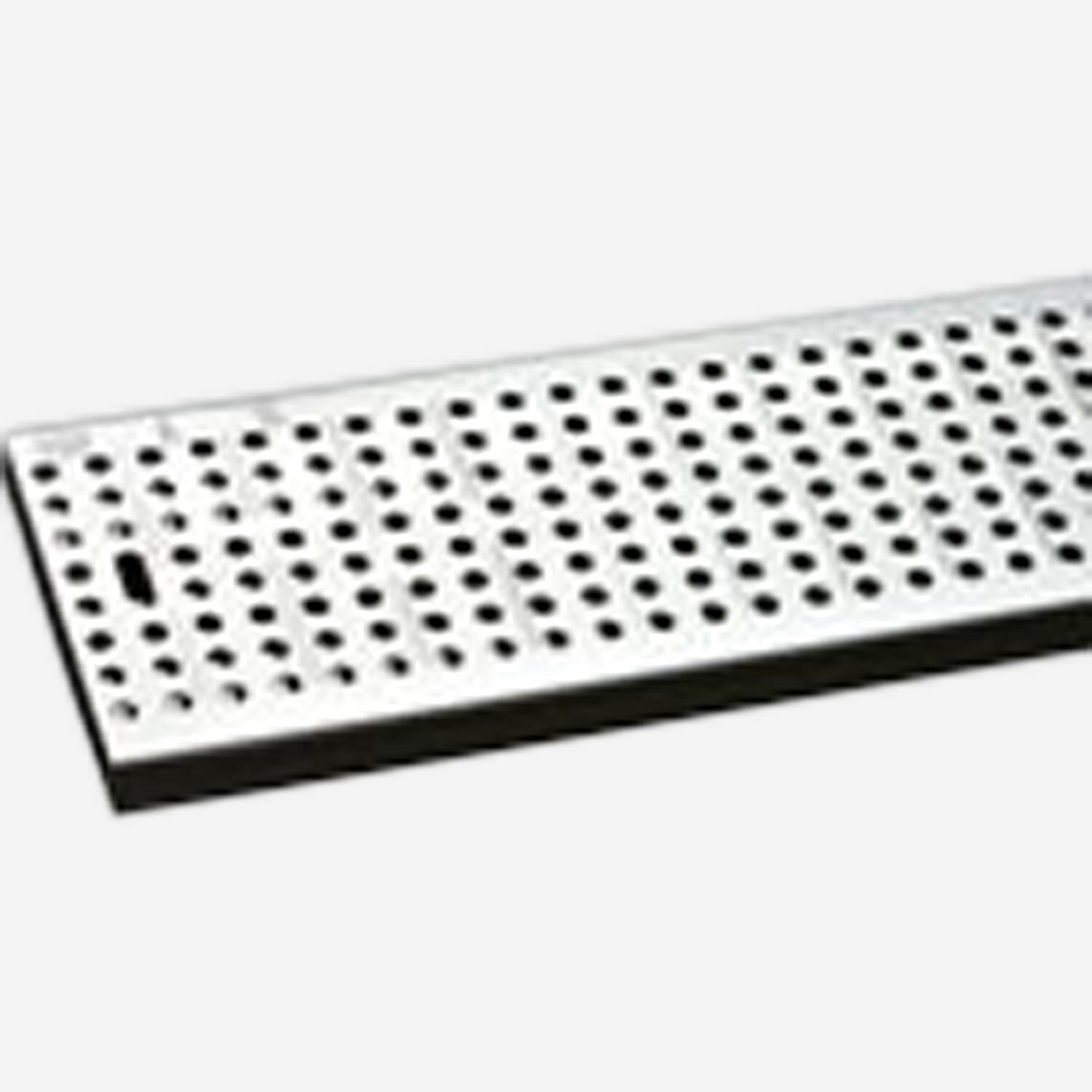 Perforated Stainless Steel Trench Drain Grate (Light Duty) - Jay R 