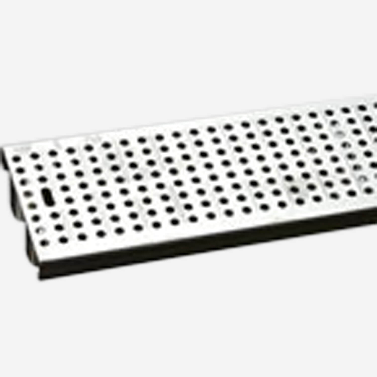 Perforated Stainless Steel Trench Drain Grate (Heavy Duty) - Jay R 