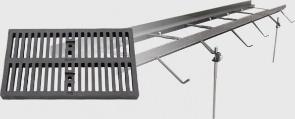 Zip-Trench Polypropylene Trench Drains 6, 12 - Light & Heavy Duty Grates  - Jay R. Smith Mfg. Co.